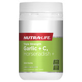 Triple Strength Garlic + C, Horseradish + 100 capsules
