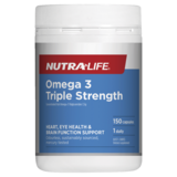 Nutra-Life Triple Strength Omega 3 150 caps