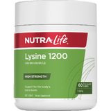 Nutra-Life Lysine 1200 60 tabs