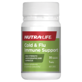 Nutra-Life Cold & Flu Immune Support 30 Caps