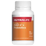 Nutra-Life Ester-C + Probiotics 60 Chewable Tablets