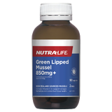 Nutra-Life Green Lipped Mussel 850mg+ 90 Capsules
