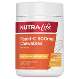 Nutra-Life Rapid-C 500mg Chew 120 tablets