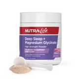 Nutra-Life Deep Sleep + Magnesium Glycinate High Strength Powder 285g