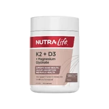 Nutra-Life K2 + D3 + Magnesium Glycinate 120 tabs