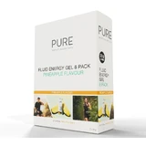PURE Fluid Energy Gel 50g Pineapple (8 Pack)